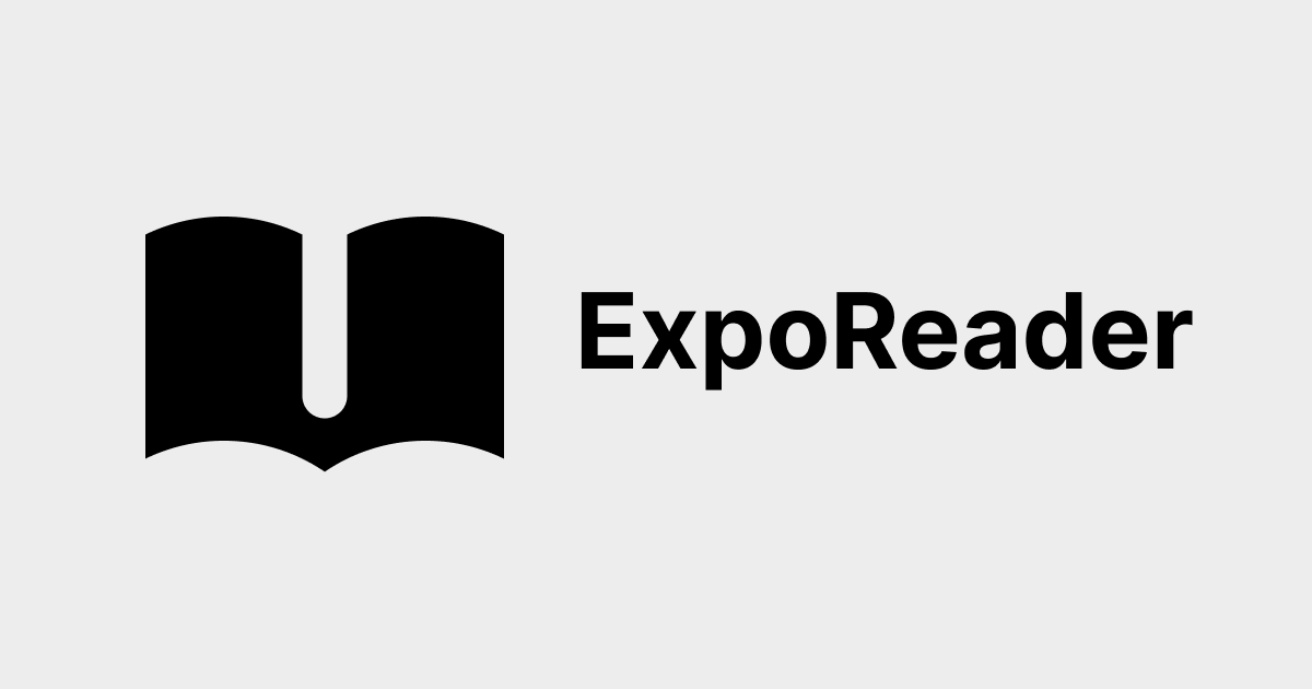 ExpoReader | ExpoReader
